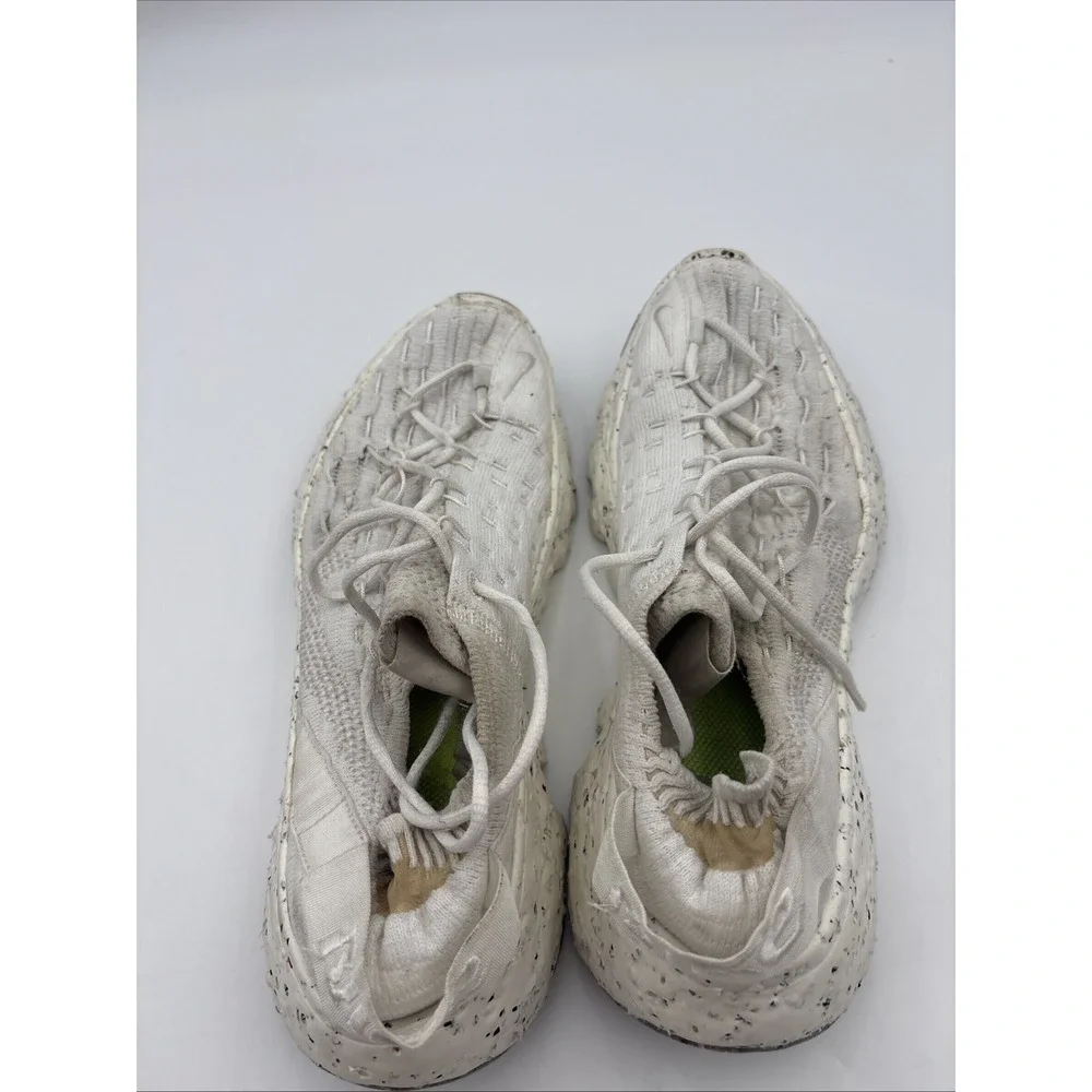 Nike Space Hippie White Women's 8 Low Top Lace Up Athletic Sneaker
